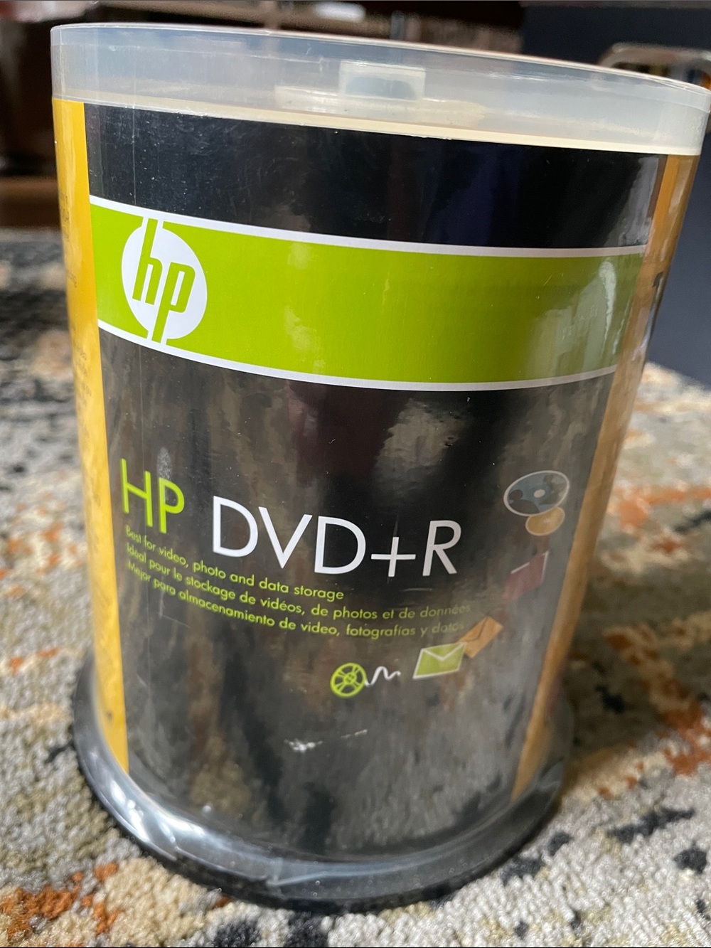 HP DVD+R data storage 100 Pack NWT